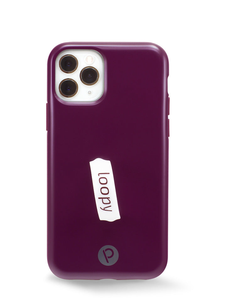 The iPhone 11 Pro Wine Loopy Case.