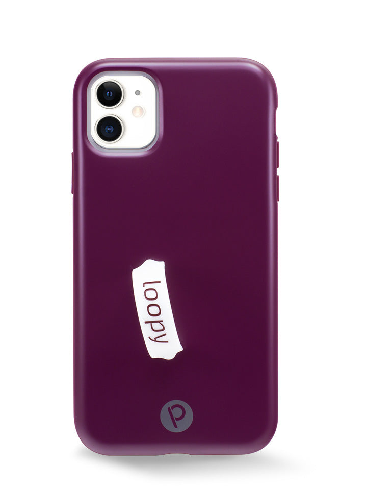 The iPhone 11 Wine Loopy Case.