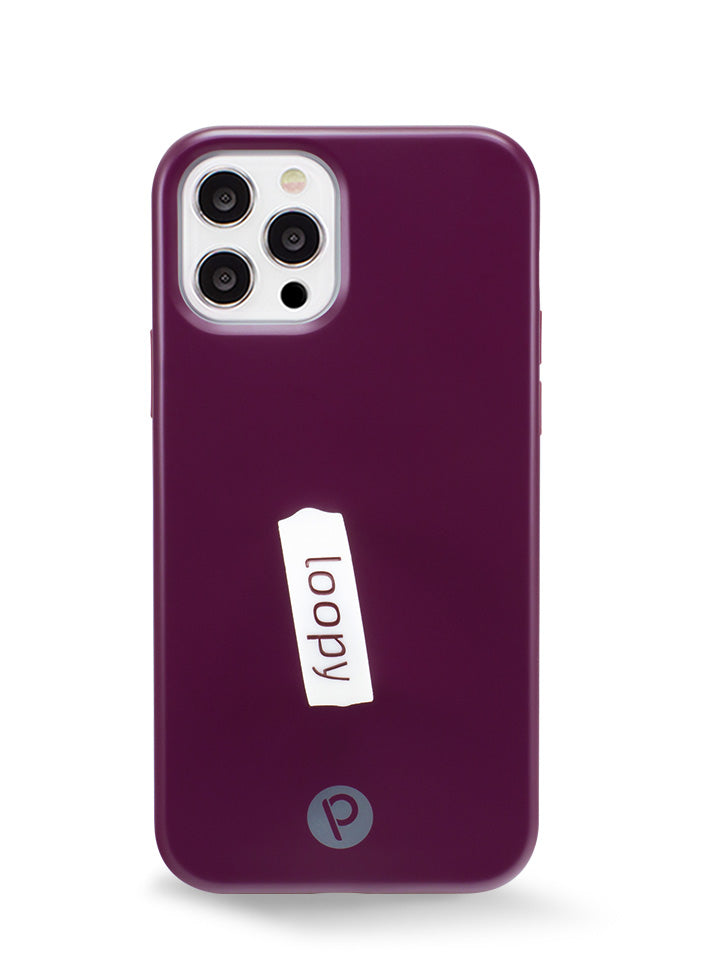 The iPhone 12 Wine Loopy Case.