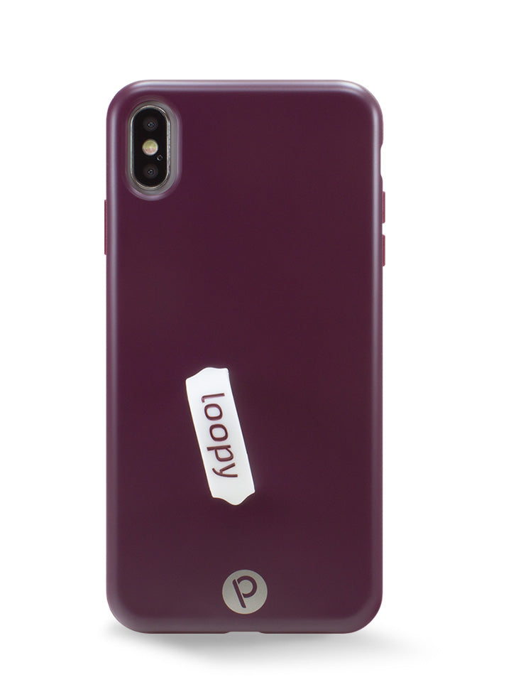 The iPhone Xs Max Wine Loopy Case.