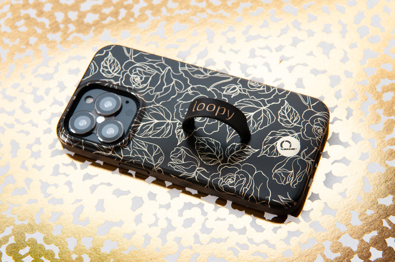 An Enchanted Rose Loopy Case.