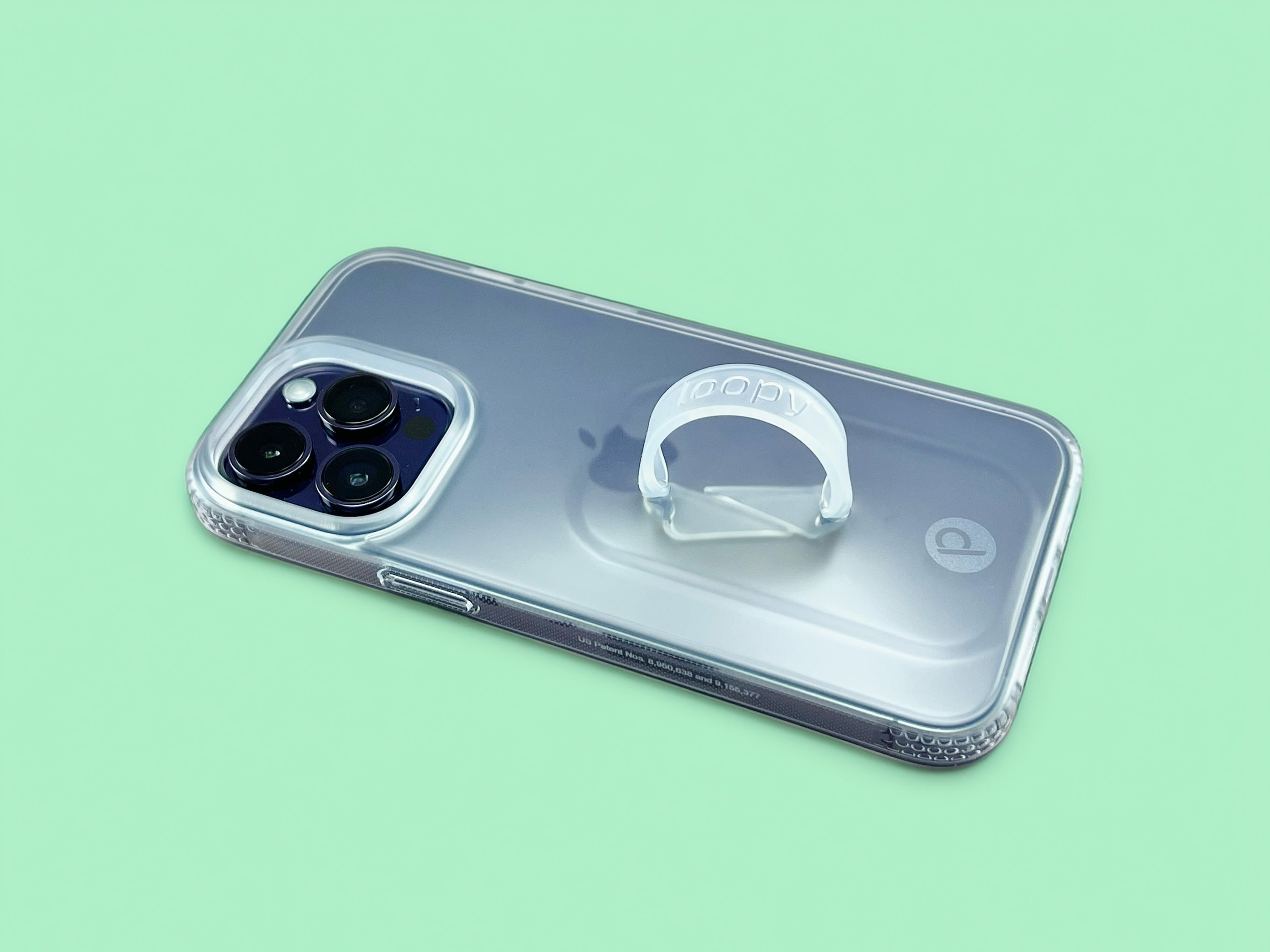 A Matte Clear Loopy Case.