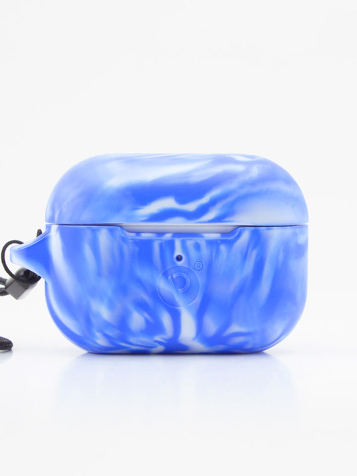 The Loopy Cases Blue Marble Apple AirPods Pro case.