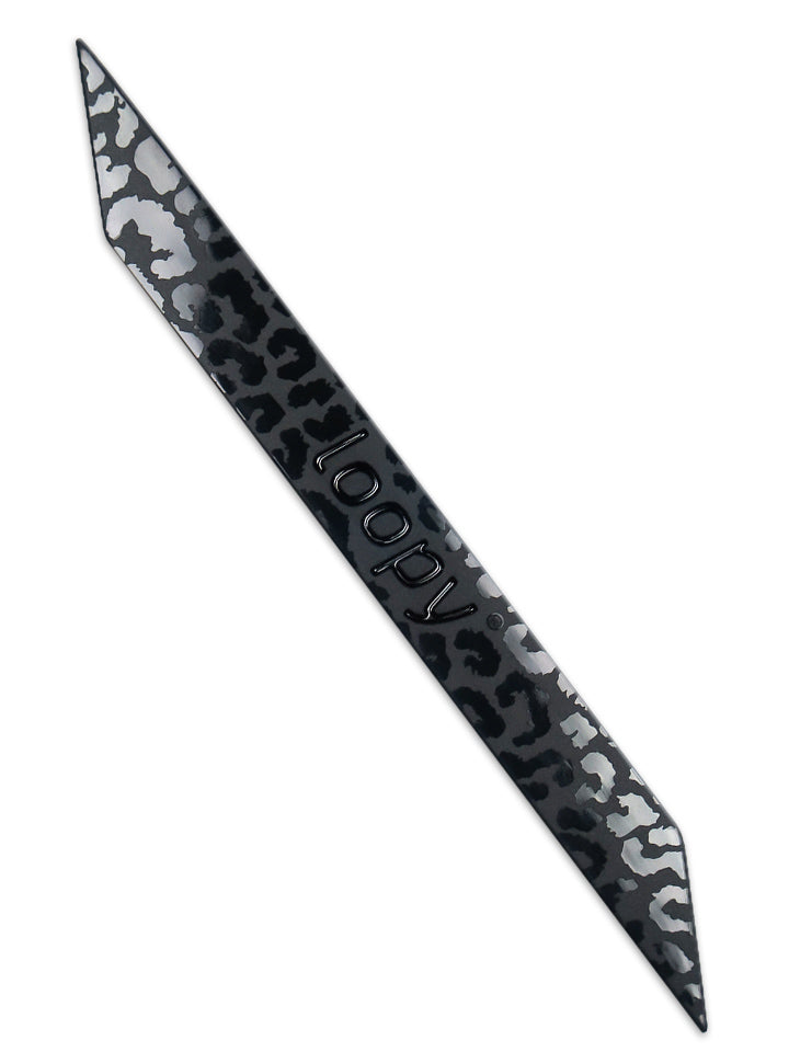 The Loopy Cases Black Etched Leopard Super Loop.