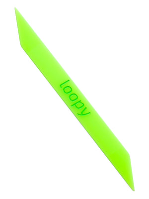 The Loopy Cases Clear Neon Green Super Loop.