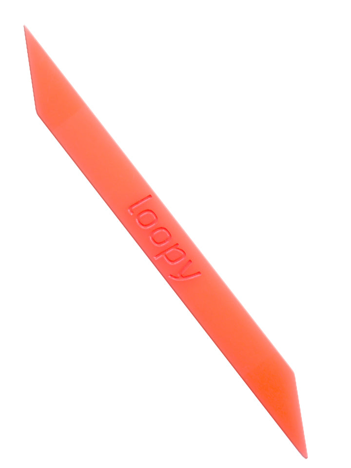 The Loopy Cases Clear Neon Orange Super Loop.