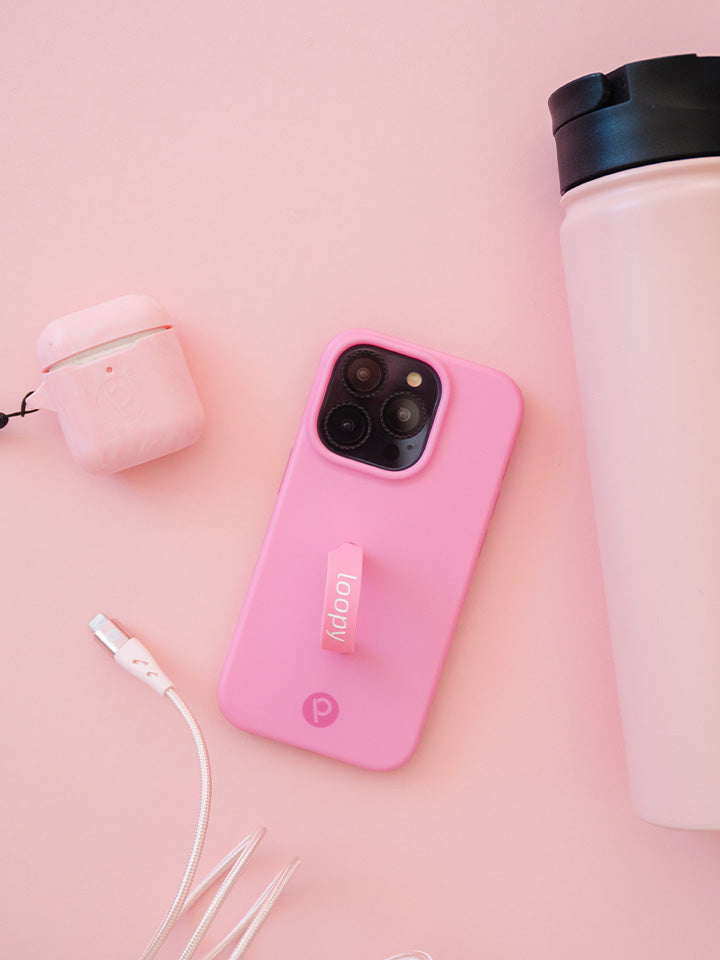 A Bubblegum Pink Loopy Case.|| feature-media