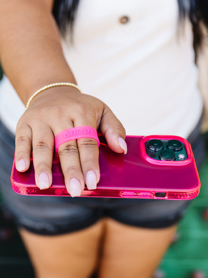 Factory iPhone 13 Pro loopy cases (PINK SOLD)