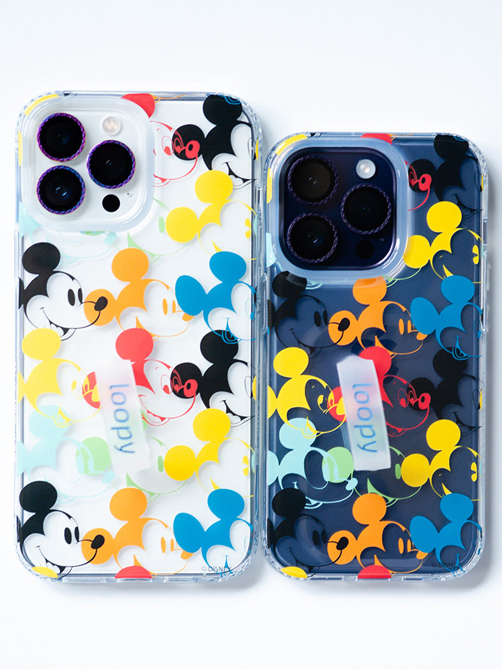 Two Colorful Mickeys Loopy Cases. || feature-media