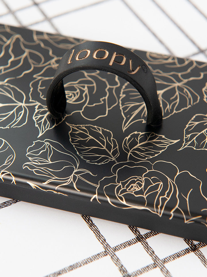  A close up of an Enchanted Rose Loopy Case.|| feature-media