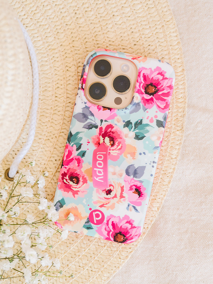 A Peonies Loopy Case. || feature-media