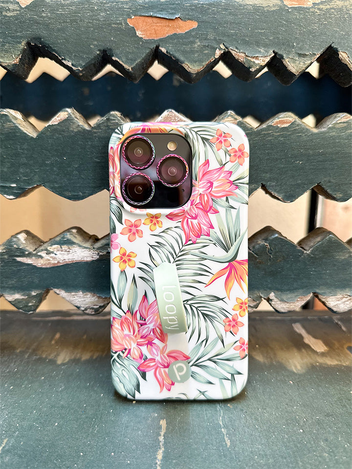 A Tropical Blooms Loopy Case.|| feature-media