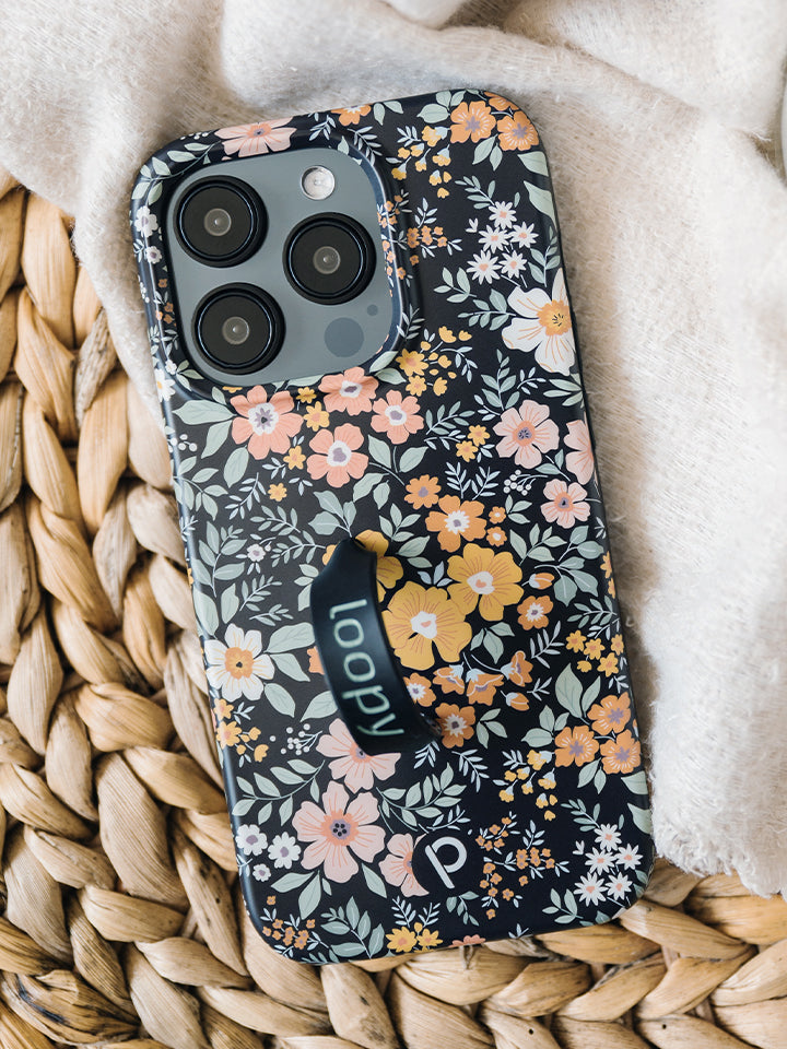 A Vintage Blooms Loopy Case. || feature-media