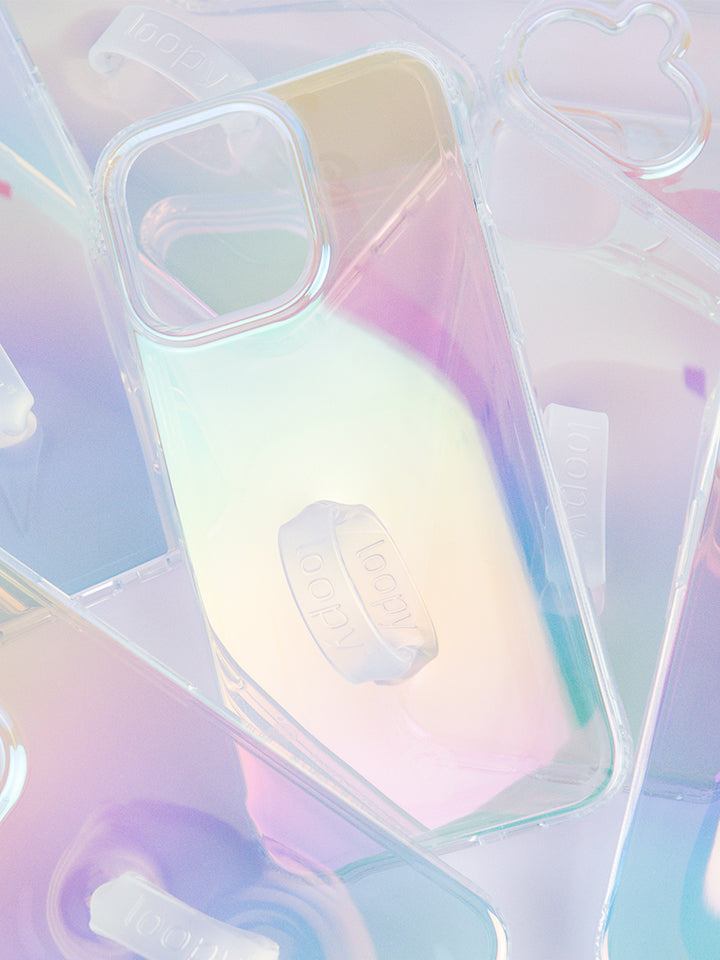 A Clear Opal Loopy Case. || feature-media