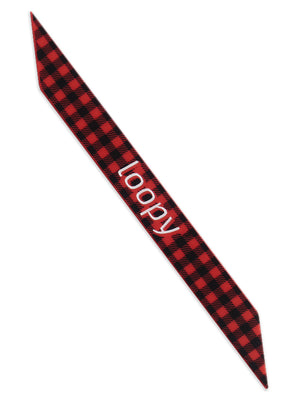 The Loopy Cases Red Buffalo Plaid Super Loop.