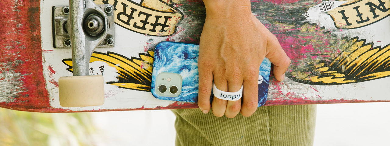 LoopyCases®  The Original Finger Loop Case to StoptheDrop®
