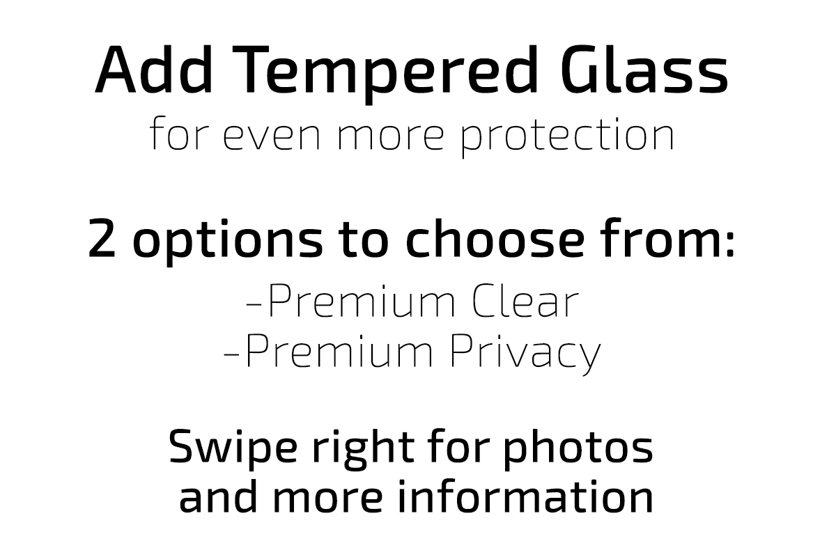 Tempered Glass Add-on